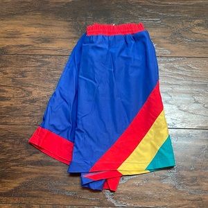 Vintage 80’s Ocean Side shorts color block